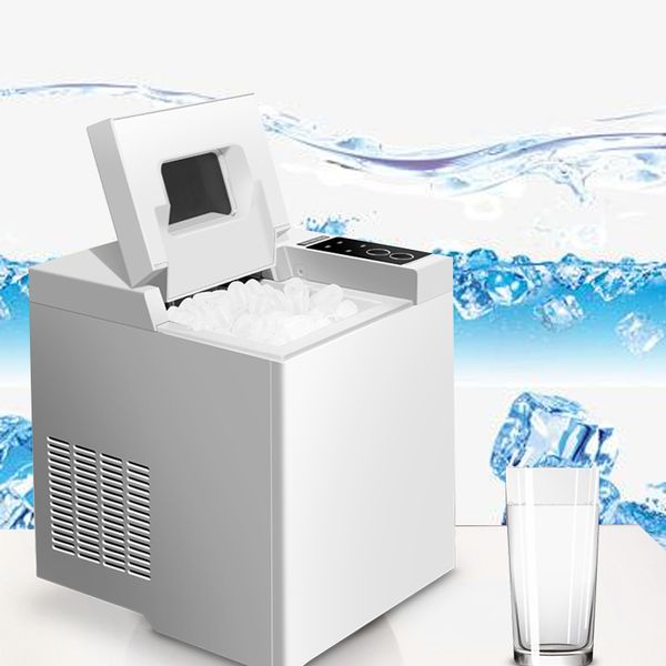 ZBJ-HL Ice Machine Portable Automatic Ice Machine Household Mini Desktop Ice Machine 15kgs - 24H Fully Automatic Large Capacity 220V
