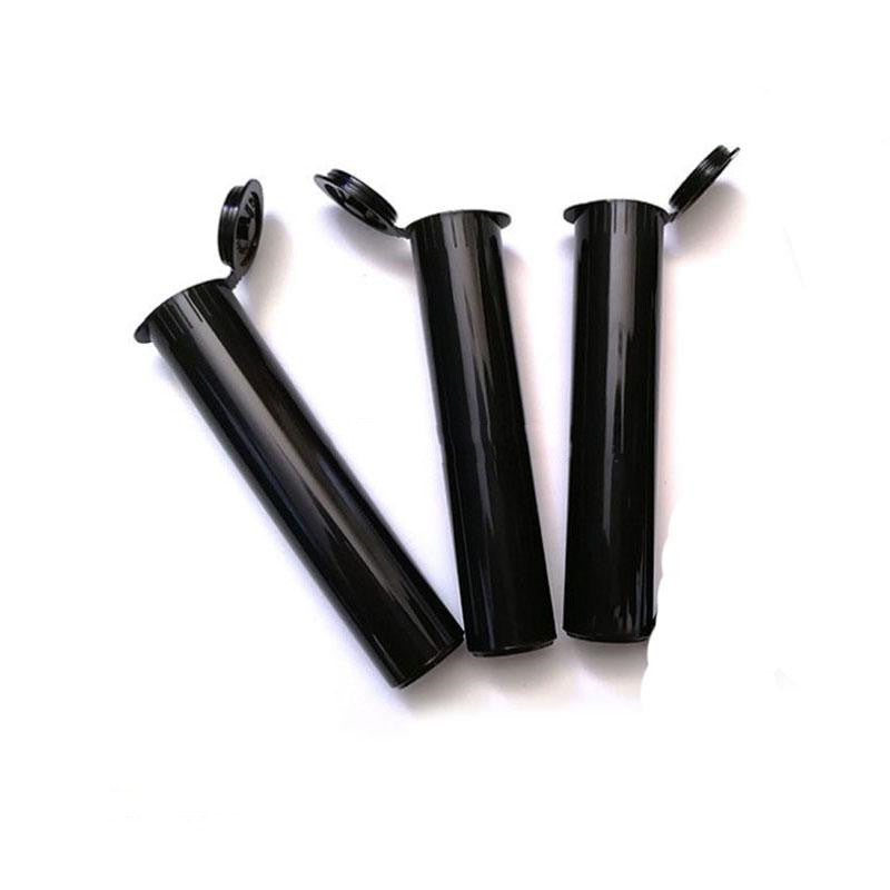 high quality Black Cartridges Packaging Tubes 0.5ml 1ml plastic clear tube For thick Oil Cartridge Vape Pen Empty PP tube DHL Free