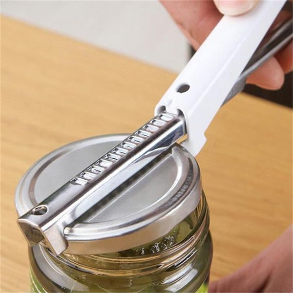 Fashion Adjustable Stainless Steel Beer Bottle Opener Multifunction Manual Can Opener for Canned Milk Kitchen Tool