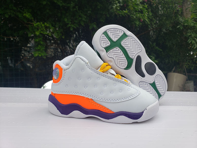 13 GS Playground White Black Court Purple Orange Infant kids sports sneaker Cheap 13s Children Baby Toddlers Basketball Shoes