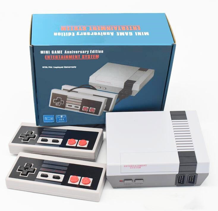 New Arrival Mini TV can store 500 Game Console Video Handheld for NES games consoles with retail boxs dhl