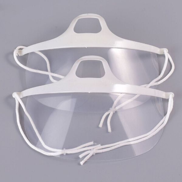 10pcs permanent makeup tattoo supplies and accessories Environmental Tattoo Transparent Plastic Face Mask for cleaning supplies