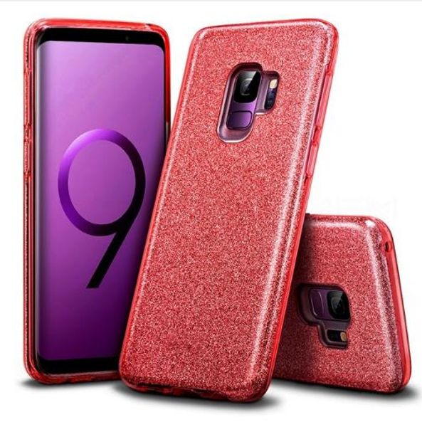 Anti-Knock ShockProof Soft Glitter Case for Samsung Galaxy S6 S7 edge S9 S8 S10 Plus Lite Plus A6 A8 A9 J4 Plus J7 2018 for Note 8 9 Cover