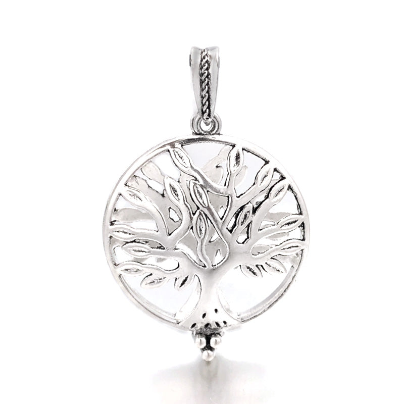 Hot Tree Of Life 011 Aroma Diffuser Pendant 12mm 18mm Snap Button Open Perfume Essential Oil Locket Necklace Women Gift Jewelry