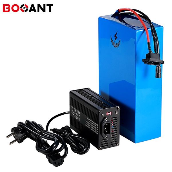 60v 14ah 1500w electric bike battery 16S 60v scooter lithium battery for Bafang BBS02 1000w motor with 30Amps BMS +5A Charger