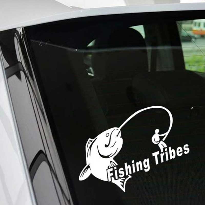 Outdoor Sports Car Stickers Fishing Decals Racing Tribes Motorcycle Body Stickers
