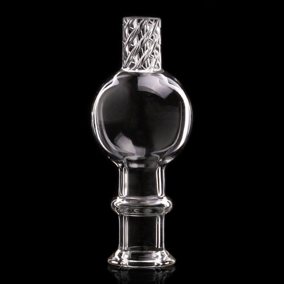 Awesome Spinning Carb Cap Glass Bubble Cyclone Riptide Caps for Hookahs 25mm Flat Top Quartz Banger Bong G1278