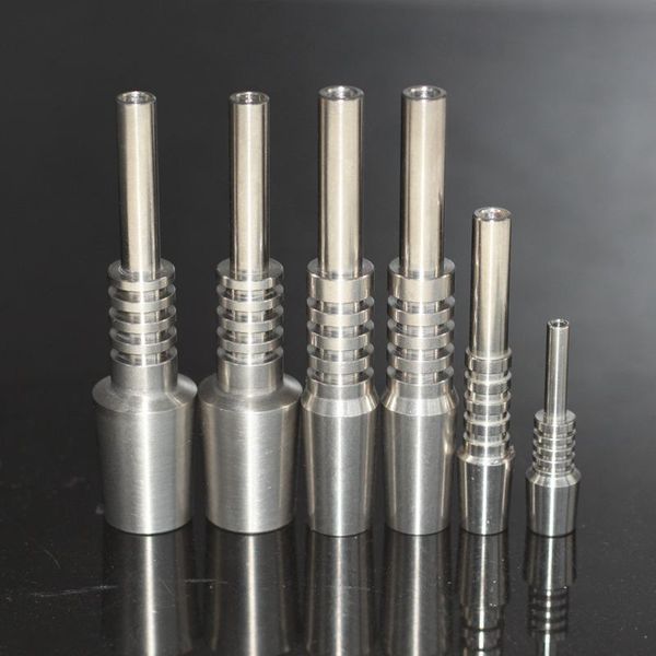 Titanium Nectar Collector Tip Nail Hand Tools 10mm 14mm 18mm Inverted Nails Grade 2 For Glass NectarCollector