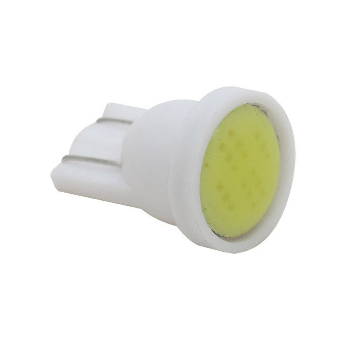 2PCS Car White 1 LED COB SMD 6 Chips T10 W5W Wedge Side Light Bulb Lamp Auto Light Source DC 12V