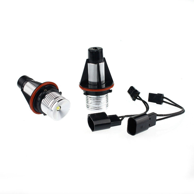 CAR 2-5W For BMW E39 E60 E53 E63 High Power Angel Eye LED Ring Marker Headlight Bulb