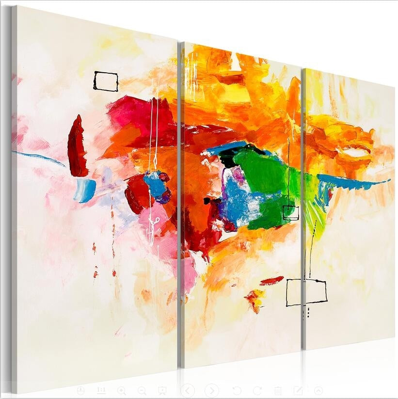 ( No Frame ) Canvas Print Modern Abstract Animal Parrots Poster Home Wall Decor Painting Canvas Printing Art HD Print Painting