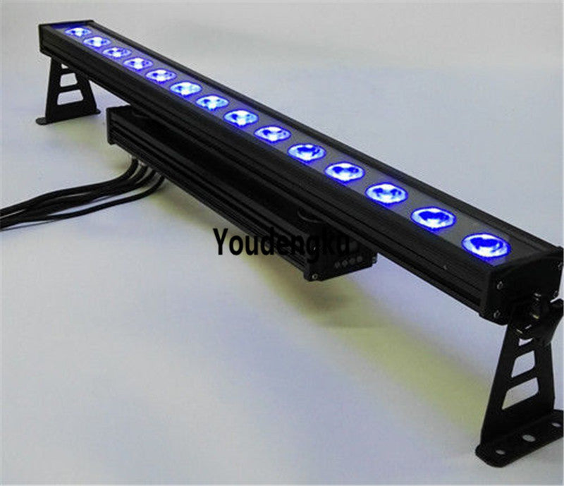 4 pieces 14x30w RGB 3IN1 Outdoor Waterproof IP65 DMX COB Wall Washers Stage pixel led bar light
