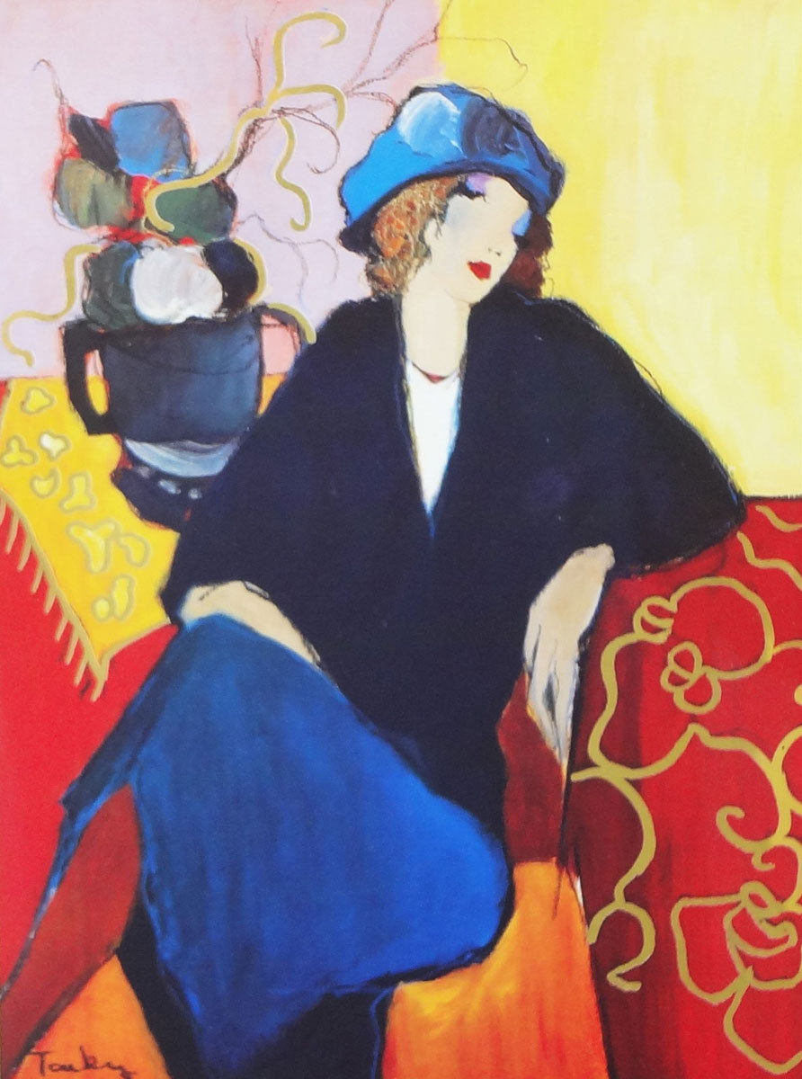 Mondern Abstract Oil Paintings Female Canvas Wall Art Woman Bored for Wall Decor Hand Painted High Quality Unframed