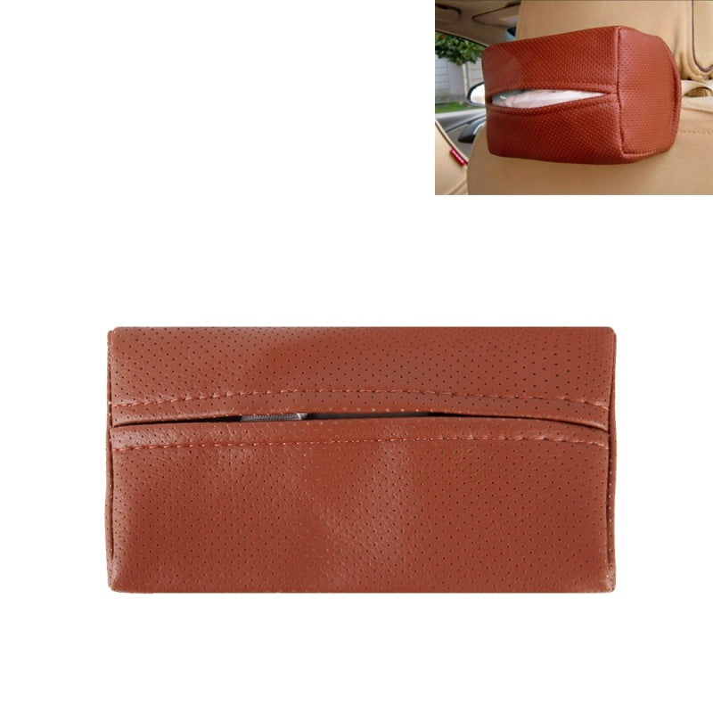 Car Auto Automobile Tissue Boxes Cover Napkin Paper Towel Holders Cases for Home Office