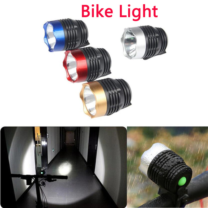 Bicycle Bike Light LED Flash Light Bike Lamp High Brightness Headlight Torch with 3 Modes Waterproof Safety Lamp