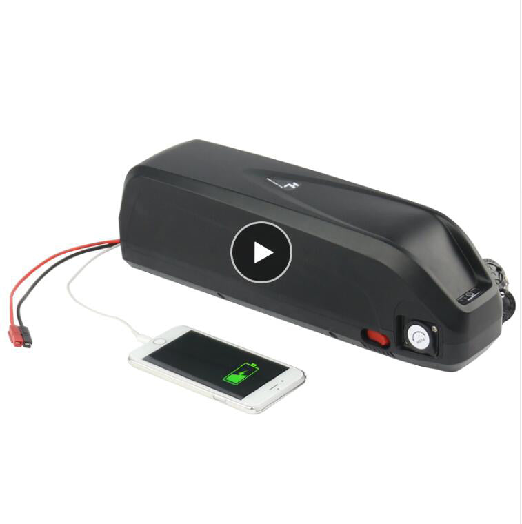 Free shipping Superior quality 48V 17AH Hailong battery Ebiike tube battery for 750W 1000W motor with 2A charger