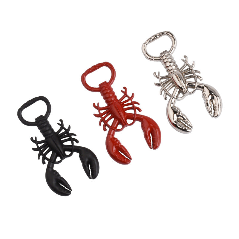 Cute Lobster Openers Funny Beer Bottle Bottle Opener Kitchen Gadget Tool Holiday Souvenir Gift Metal Bar Wine Tools 122215