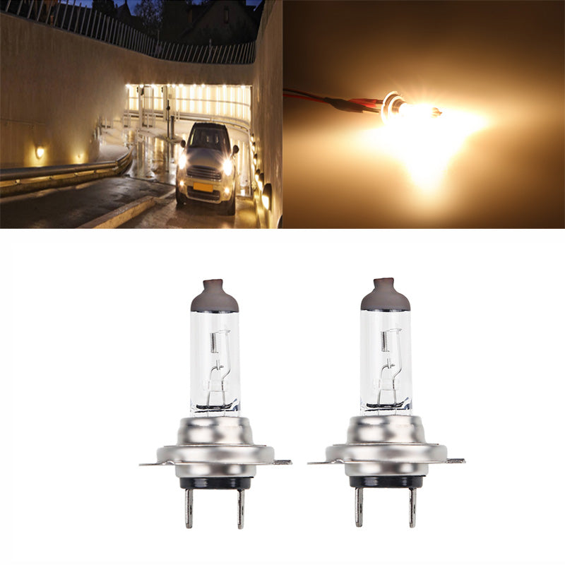 2PCS H7 12V 55W 4300K Halogen Car Light Bulb Lamp Cars Light Bulbs 4300k Parking Light H7 HeadLight Bulb Fog lights