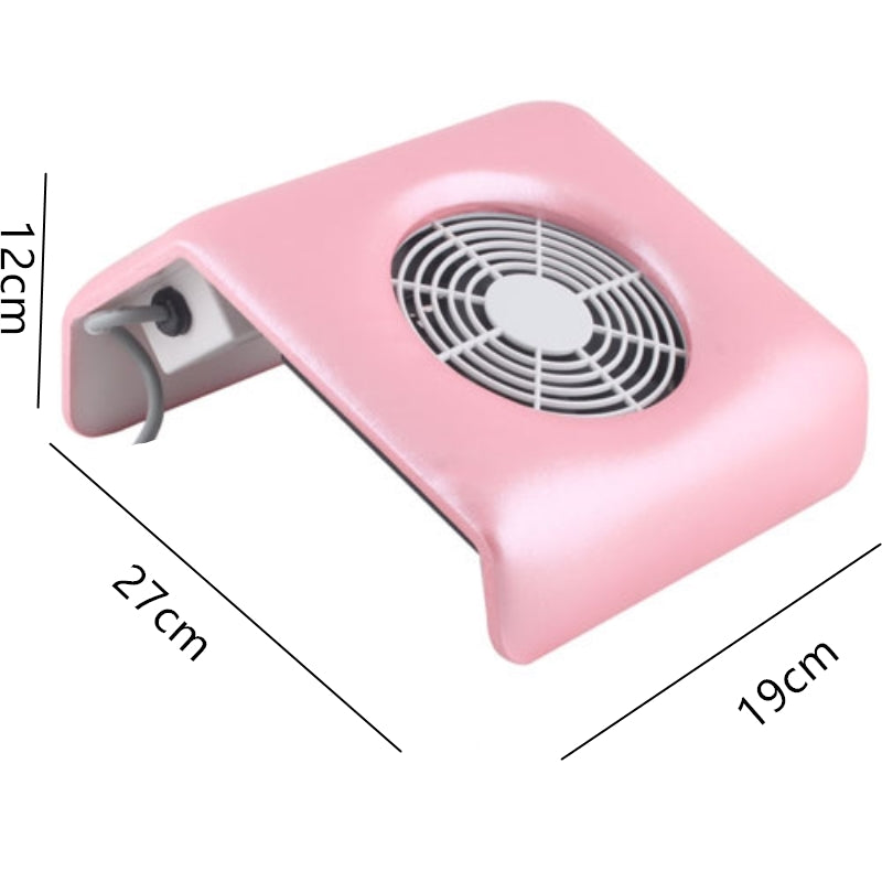 Pro Nail Dust Suction Dust Collector Fan Vacuum Cleaner Manicure Machine Tools Dust Collecting Bag Nail Art Manicure Salon Tools