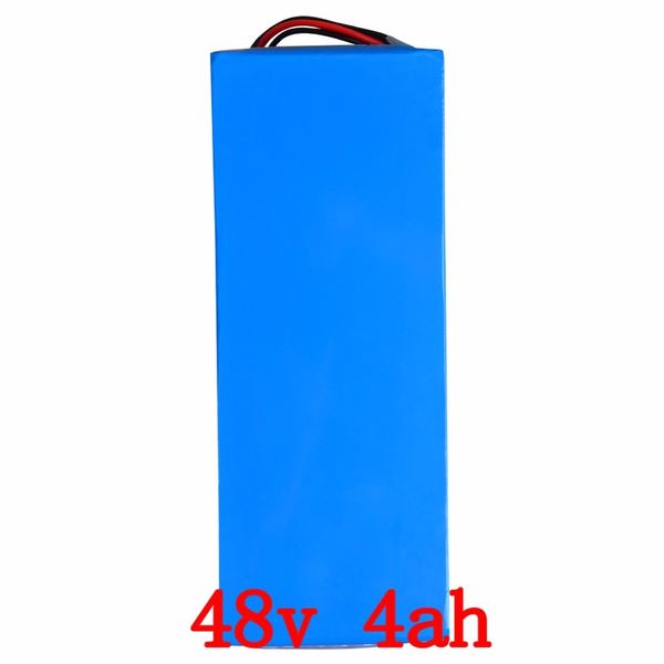 EU US NO Tax 48V 4AH Electric Bike Battery 48v 4Ah 500W Lithium Battery with 15A BMS and 54.6v 2A charger