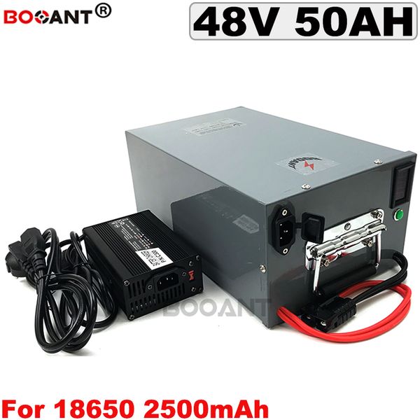 13S 20P 48V 50AH E-bike Lithium battery pack for Bafang 2000W Motor Electric bicycle scooter Li-ion +5A Charger