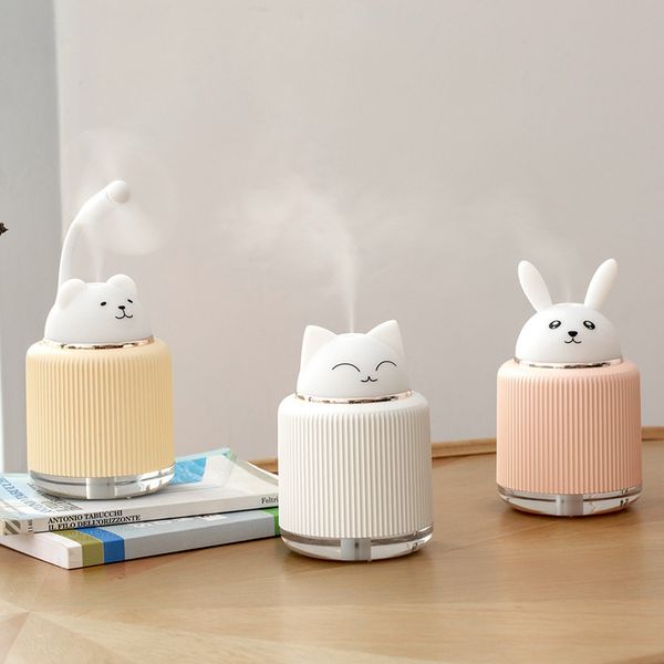 Humidifiers Light pet humidifier cute pet three in one usb mini humidifier night light home dormitory car dhl free S2411307