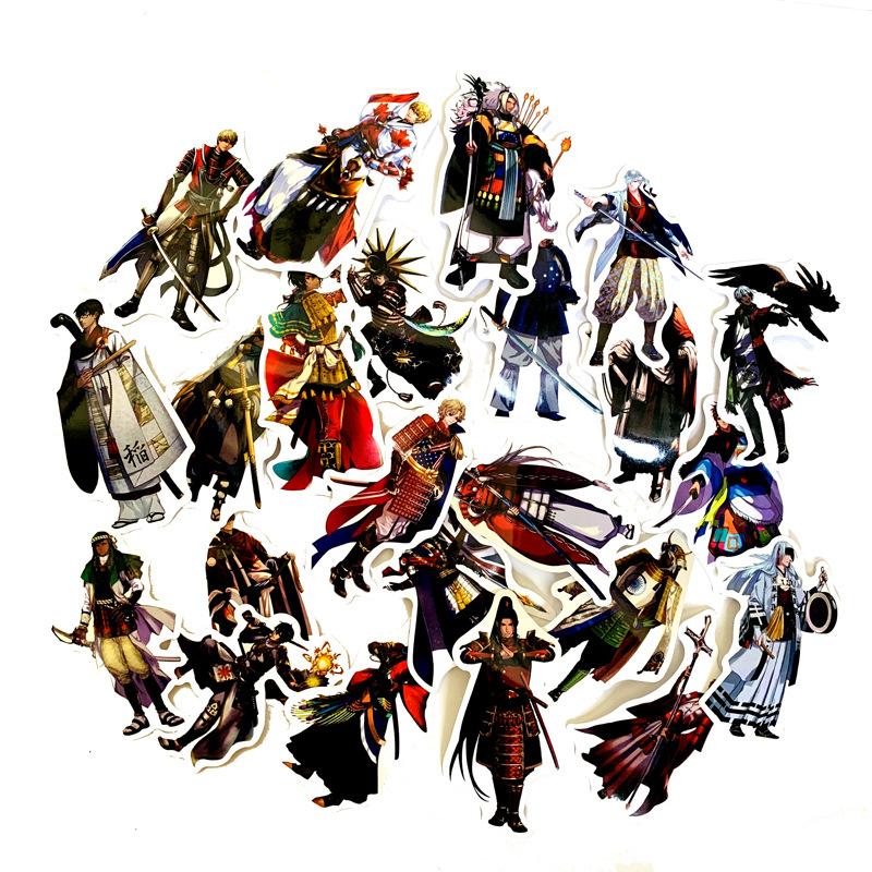 5 Sets = 160PCS Tokyo Olympics Cartoon Character Stickers Trolley Case Stationery Notebook Waterproof PVC Stickers