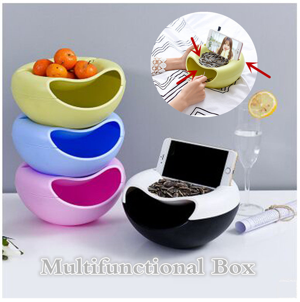 Creative Shape Bowl Perfect For Seeds Nuts And Dry Fruits Storage Box Organizers Gift Storage Boxes Housekeeping Garden