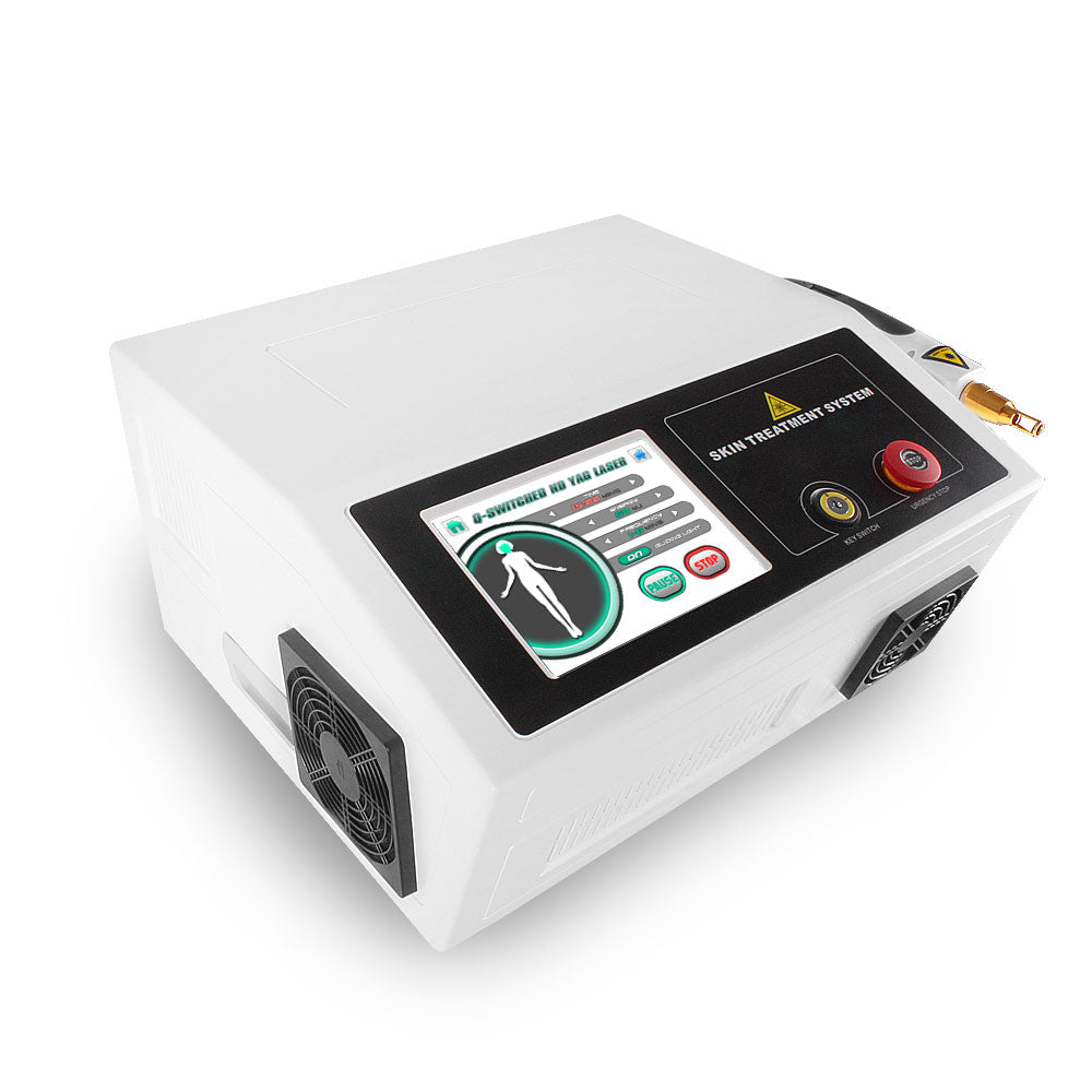 Professional portable Multi-Functional Beauty Equipment q switched nd yag laser carbon peel machine tattoo removal equipment ce certifacate