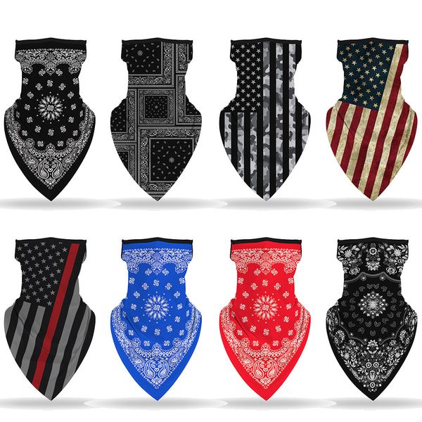 Summer Cycling Headwear Anti-sweat Breathable Cycling Caps Running Bicycle Bandana Sports Scarf Face Mask For Men Women FT129