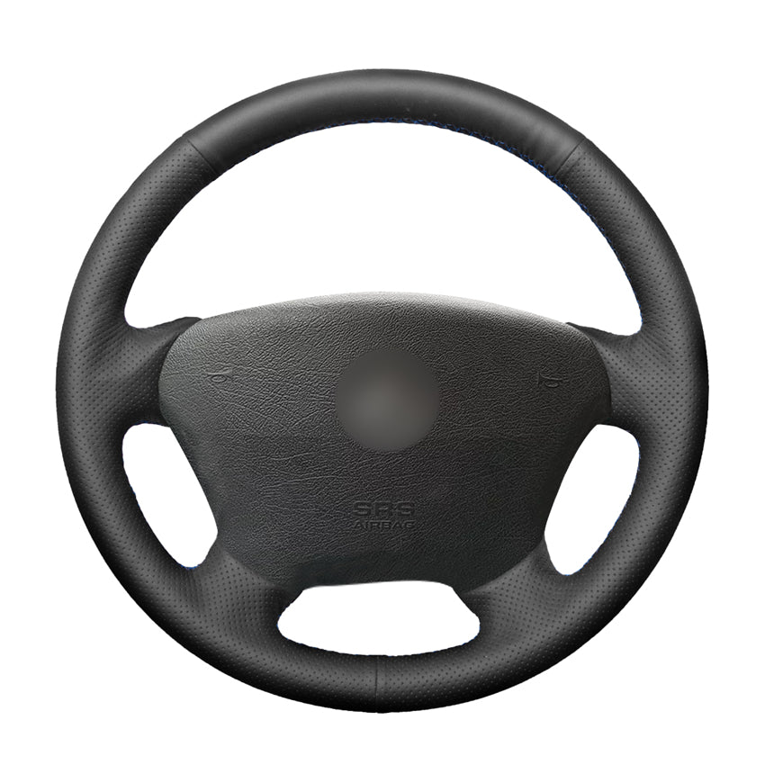 Hand-stitched PU Artificial Leather Steering Wheel Cover for Mercedes Benz W163 M-Class ML230 270 320 350 430 500 1997
