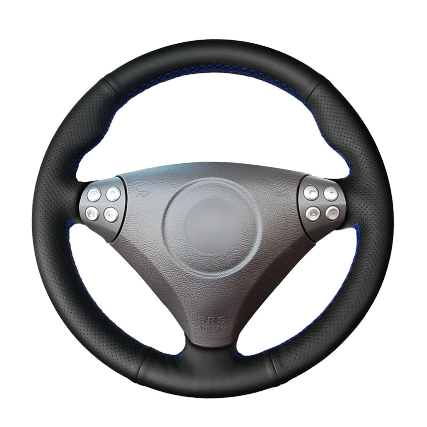 Hand-stitched PU Artificial Leather Steering Wheel Cover for Mercedes Benz SLK-Class W170 W171 SLK 2004-2008 C230 Komp