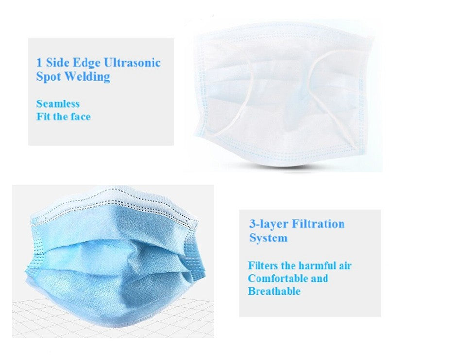 DHL FREE SHIP! Kids Mask Disposable face Mask to Safety Masks Dustproof Children Masks Child Mask boy 3 Layers Earloop Anti-Dust Mouth Masks