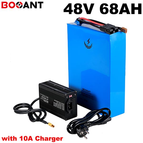 48v 70ah 3000w 4500w electric bike battery 13S 20P E-bike lithium for LG Samsung Panasonic 18650 cell +10A Charger