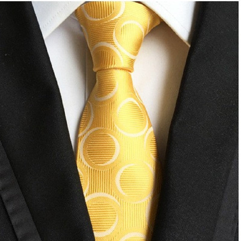 business men&#039;s tie High density adult necktie suit neckwear decorations polyester strip check gentlemen&#039;s choker clothes accessories