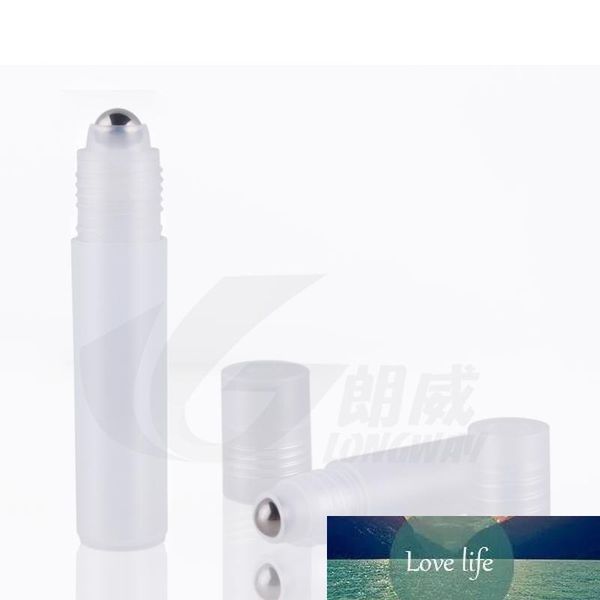 5ml 10ml Roller Plastic Bottle Empty Aromatherapy Essential Oils, Perfume Bottles Refillable Slim with Metal Ball