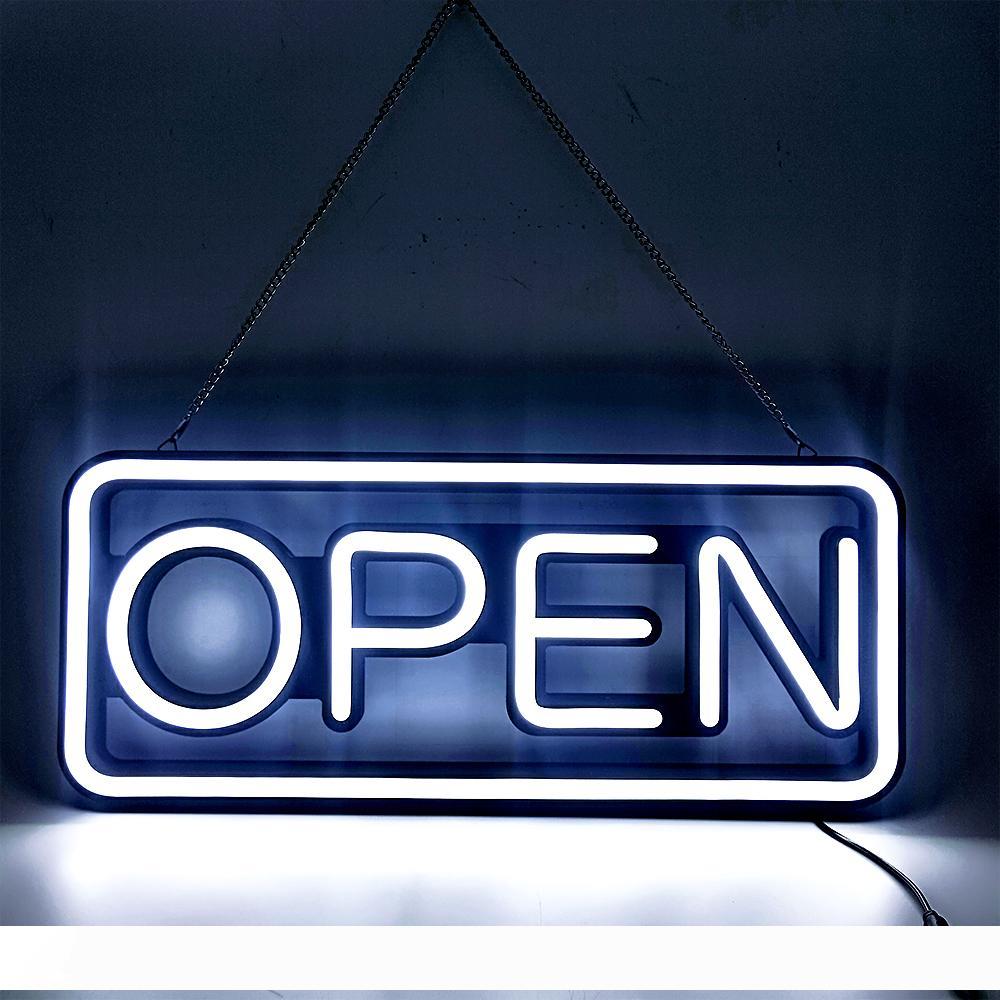 Ultra Bright White Designer Color LED Lighting Neon Open Sign Light for Advertise Storefront, Business, Office,Shop Restaurant Elegant Window Displa