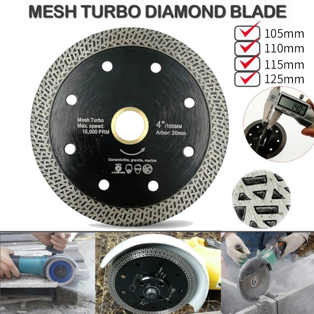 105-110-115-125mm Cutting Disk Diamond Saw Blade Disc Porcelain Tile Ceramic Granite Marble Cutting Blades For Angle Grinder