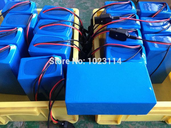 Fedex Free Shipping Electric Bicycle Battery 72V 30Ah with Charger,BMS Lithium ion Bike Rechargeable