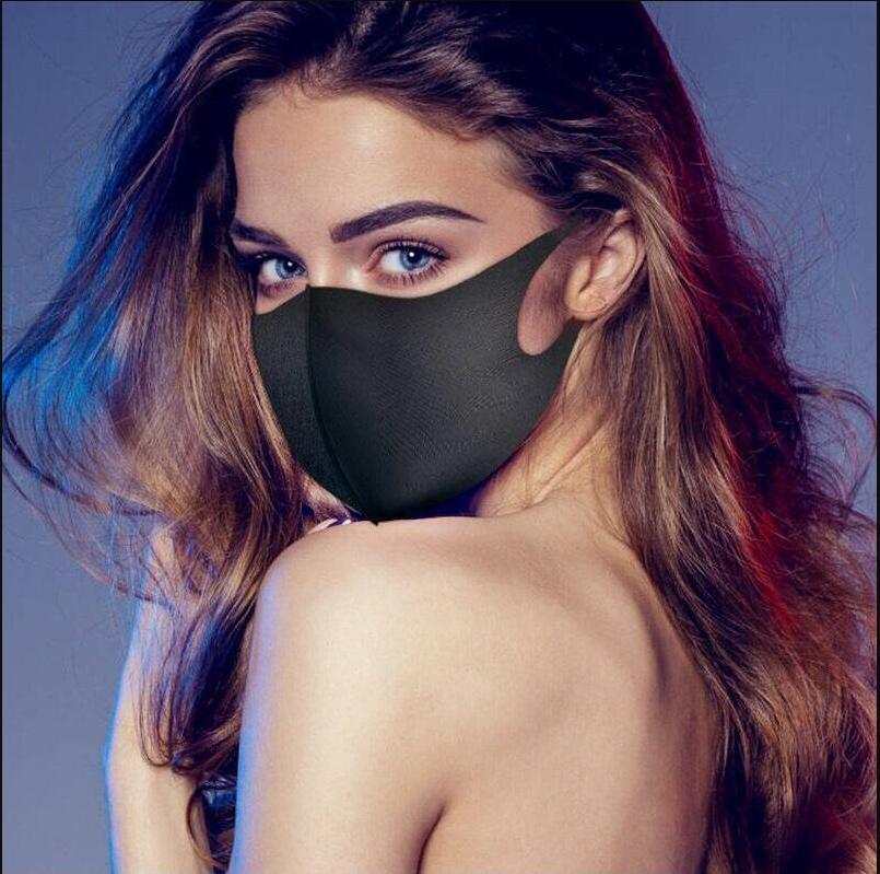 Designer Fashion Washable Protective Face Masks Black Adult Kids Children Reusable Cycling Anti Dust Mouth Cotton Cloth Masks FY9041