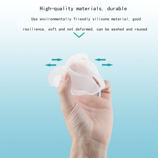 The disposable mask inner pad holder 3D masks anti-stuffing breathable non-stick lipstick can be reused PE fast ship