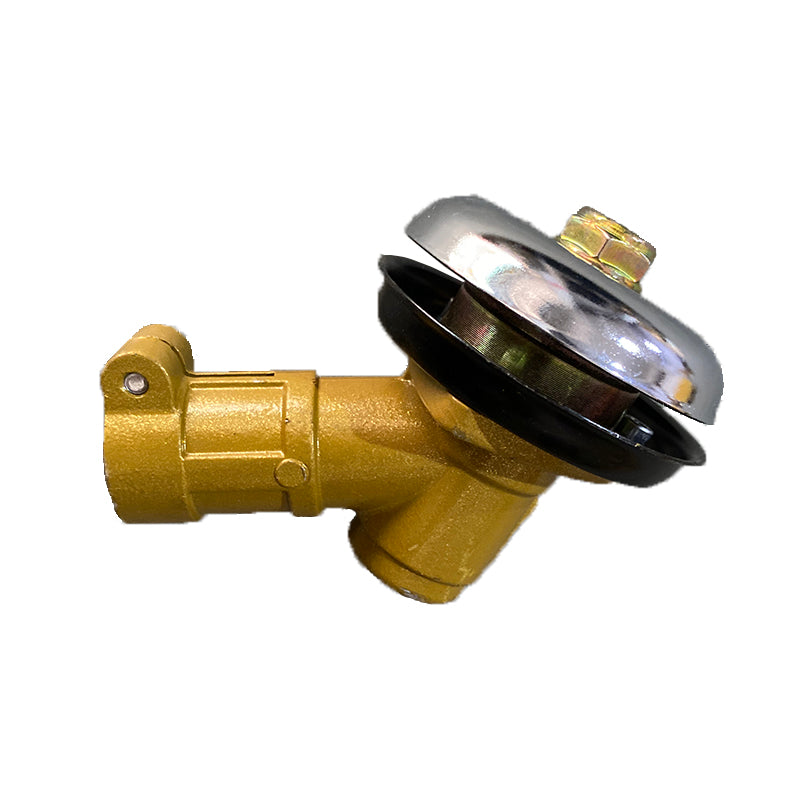 Lawn mower gear box ripper soil turning micro tiller ditching wheel gear box weeding wheel working head accessories gold