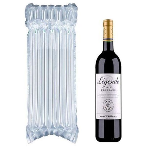 32*8cm Air Dunnage Bag Air Filled Protective Wine bottle Wrap Inflatable Air Cushion Column Wrap Bags with