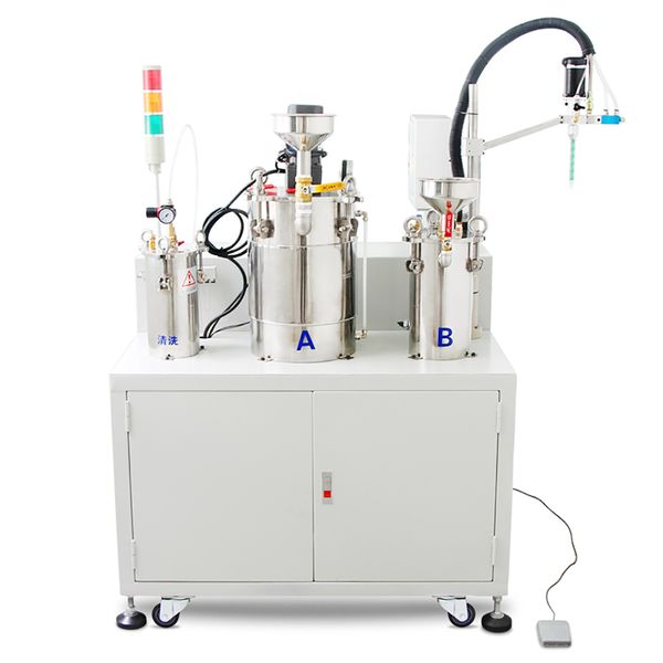 AB Electric Stirring Double Liquid Filling Machine Epoxy Resin Sizing Quantitative Dispensing Equipment Automatic Gluing