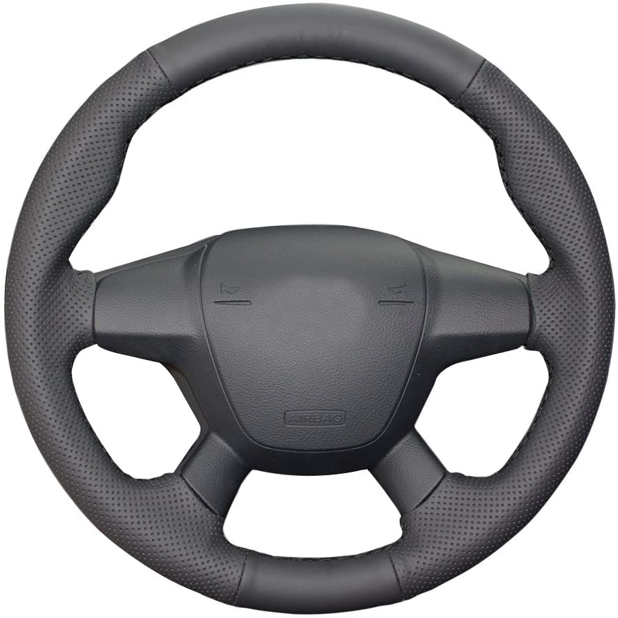 DIY Sew Steering Wheel Cover for Ford Focus 2012-17 For Ford Escape SUV 2013-2016 for Ford C-Max