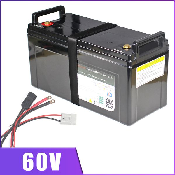 60V 40AH Electric bicycle Motorcycle Scooter Battery 4000W Li ion IP68 Waterproof With BMS Charger