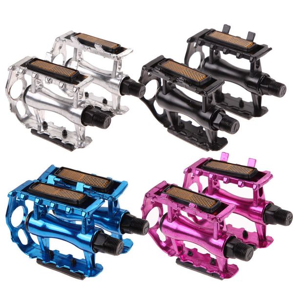 flat foot pedal Bike Pedals Aluminum Alloy Pedals For Mountain Bike Bicycle Pedal parts 4 Colors