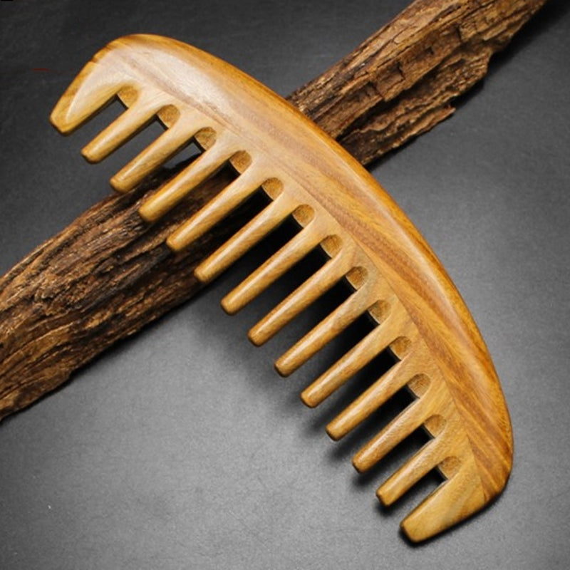 Top Beard Hair Large Wood Wide Tooth Combs Brushes Hair Dryer Care & Styling