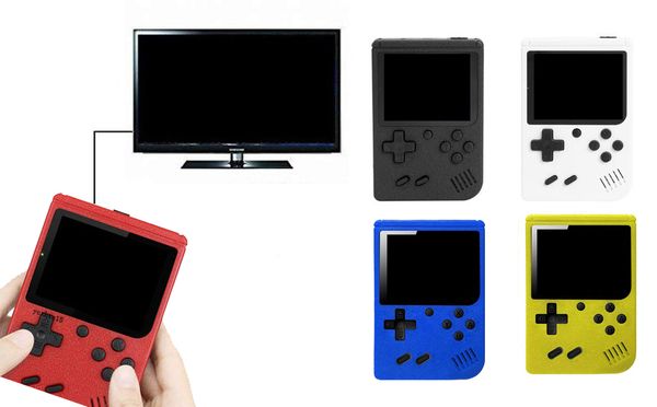 400 Portable Game Players Mini Retro TV Video Games Console Box Pocket Color LCD For Kids Gift
