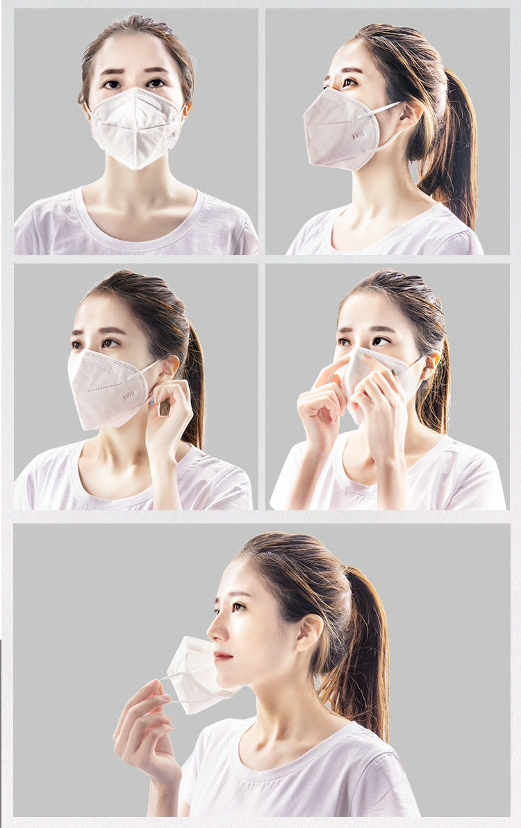 in stock KN95 Face Mask Reusable Breathing Respirator Valve 5layer mask Designer Masks Adult Fashion not Kids Face Shield DHL ship